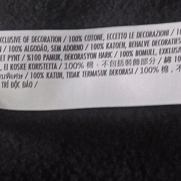 Disney Mickey Mouse Sweatshirt Black Silver Mickey Men’s Size XXL - Picture 8 of 15